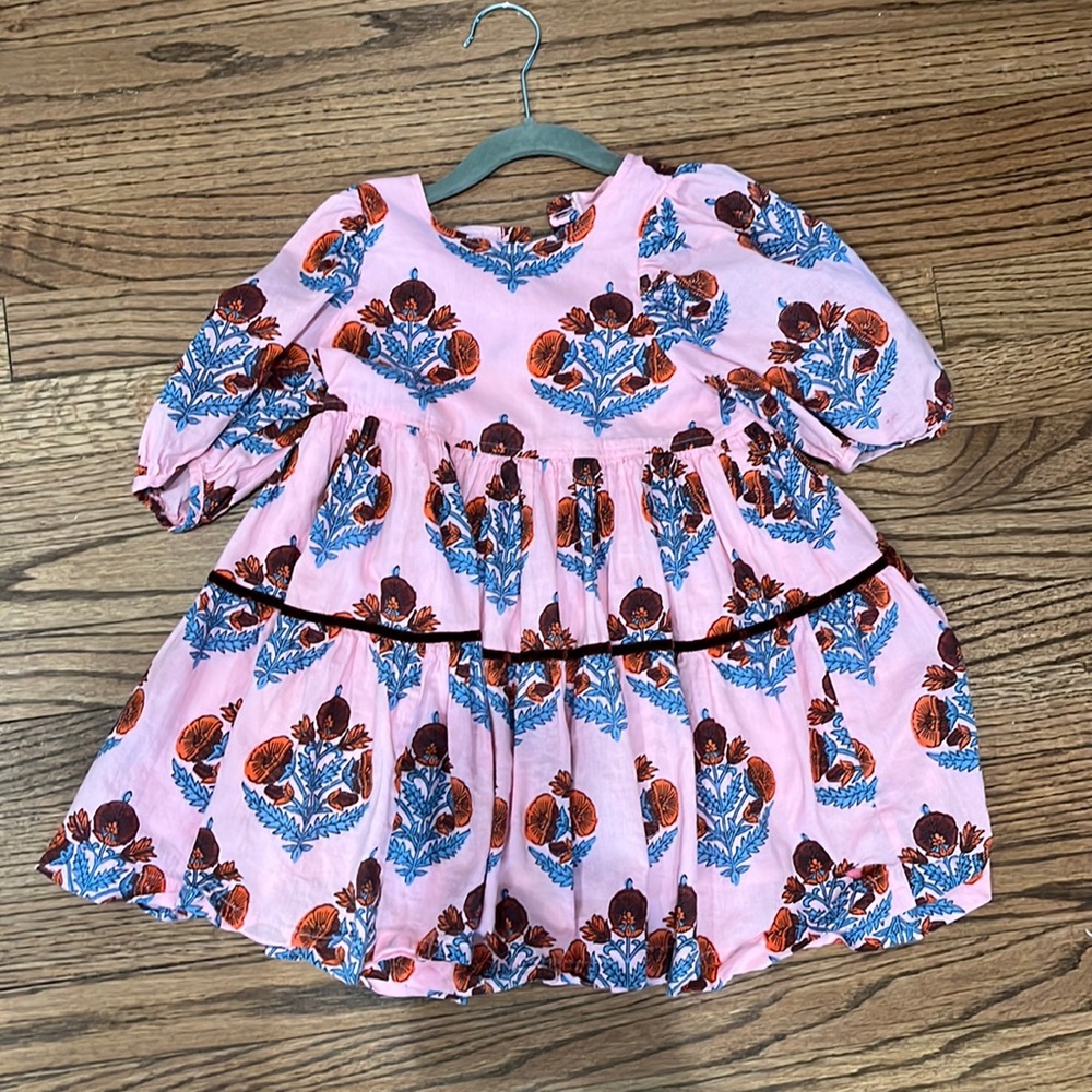 Pink chicken nyc toddler girls dress 4T